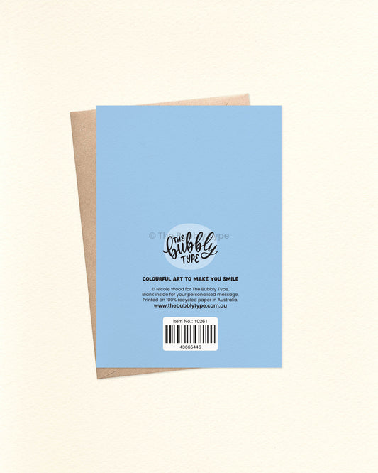 Sending Hugs - A6 Greeting Card