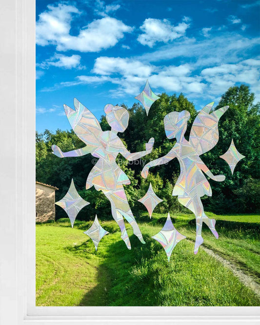 Fairies - Sun Catchers (Window Sticker Decals)