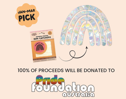 Rainbow Arch - Sun Catcher (Window Sticker Decal)