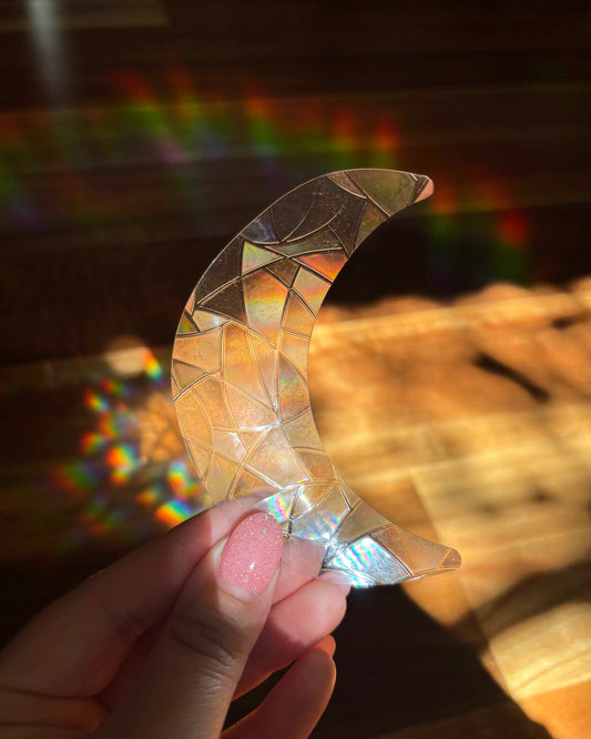 Moon and Stars Bundle - Sun Catcher (Window Sticker Decal)