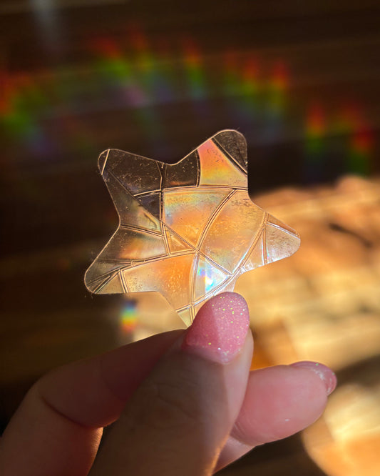 Moon and Stars Bundle - Sun Catcher (Window Sticker Decal)