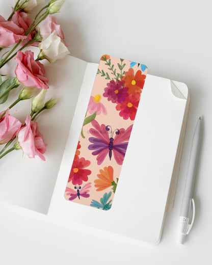 Whimsical Watercolour Butterfly Bookmark – Escape into nature with this butterfly and floral-themed bookmark, featuring a hand-painted watercolour design in bright pastels. This double-sided bookmark is made from 100% recycled paper, printed in Australia with an eco-conscious approach. With rounded corners for a smooth, elegant feel, it’s the perfect blend of delicate beauty and practicality. A must-have for lovers of butterflies, botanical art, and dreamy garden vibes!