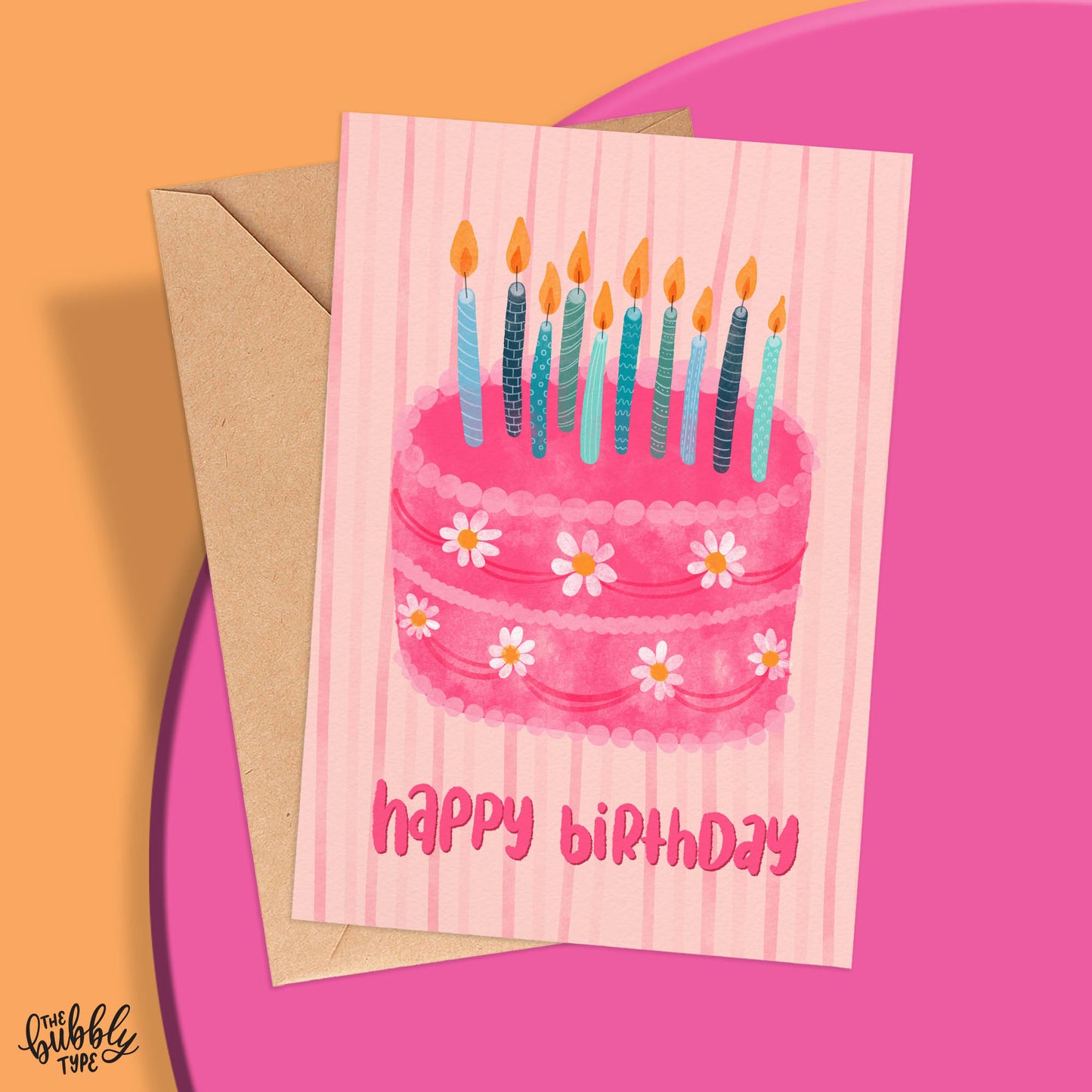 Australian made Happy Birthday Greeting Cards. Cute card for her.