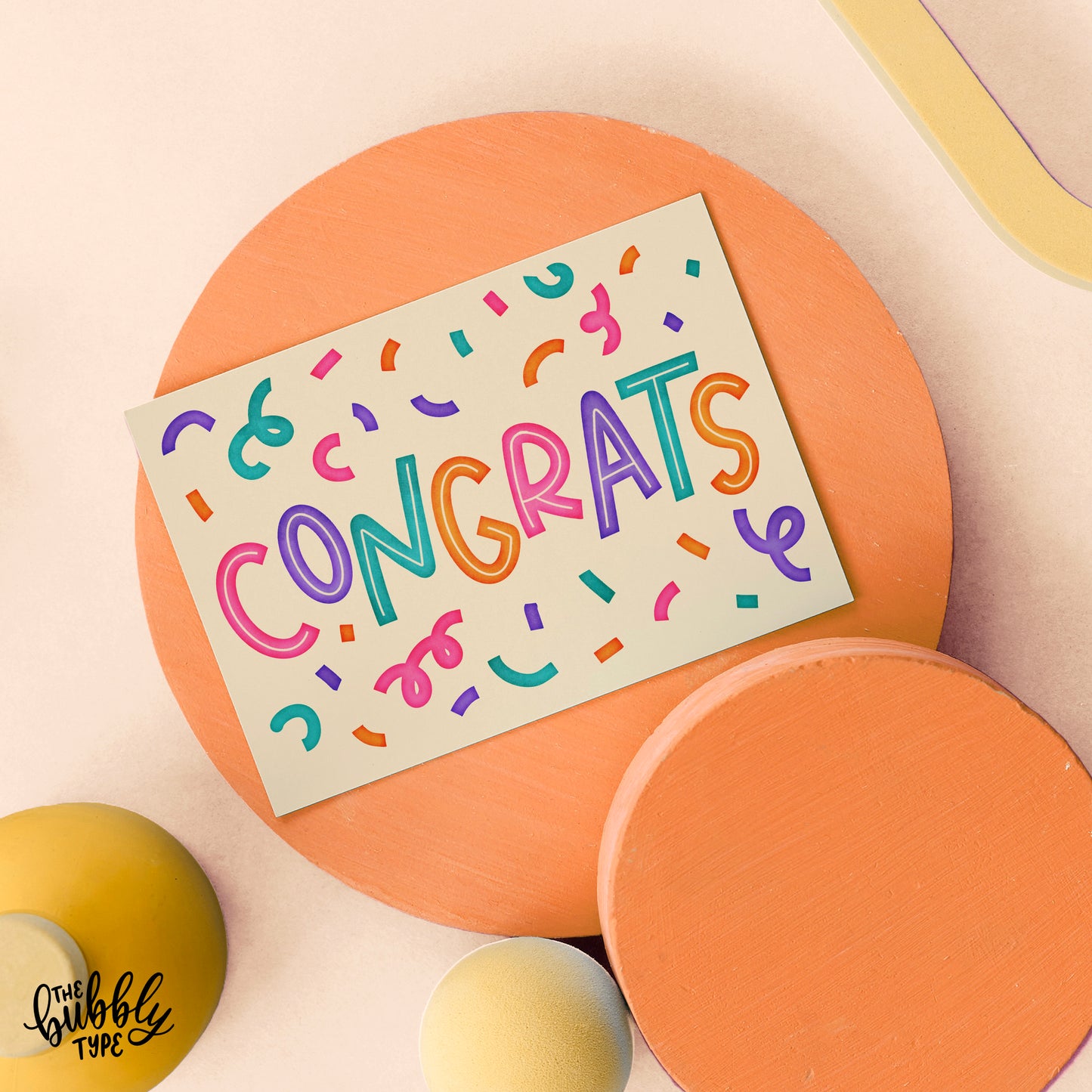 Congrats - A6 Greeting Card