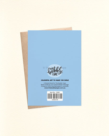 Sending Hugs - A6 Greeting Card