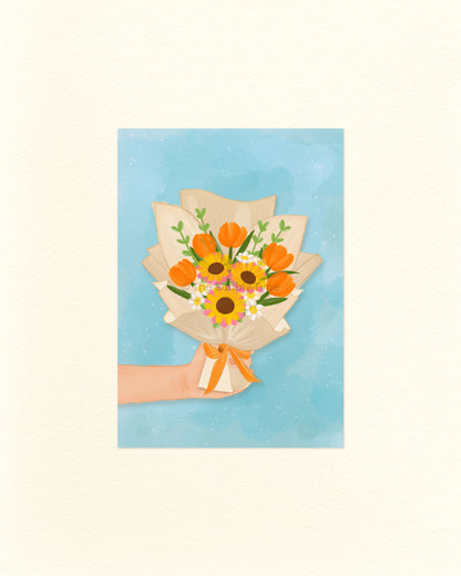 Flower Postcards