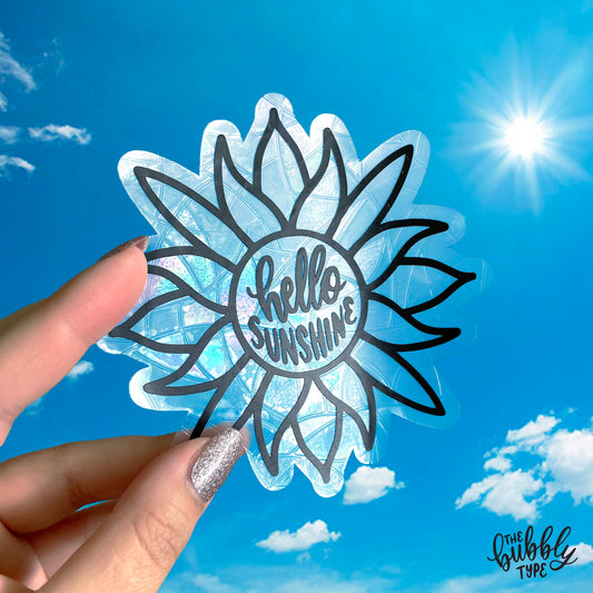 Hello Sunshine (Flower) - Sun Catcher